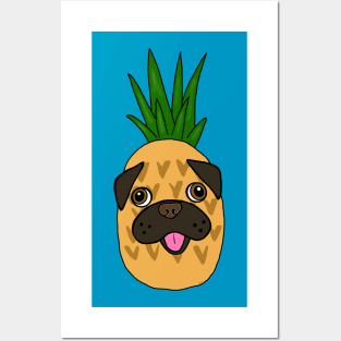 PUGNAPPLE Posters and Art